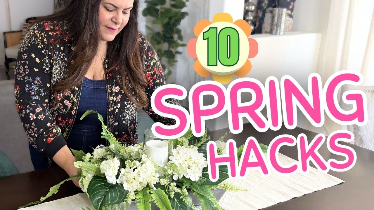 Весенний декор своими руками | 10 идей декора из Dollar Tree и секонд-хенда, которые выглядят дорого
