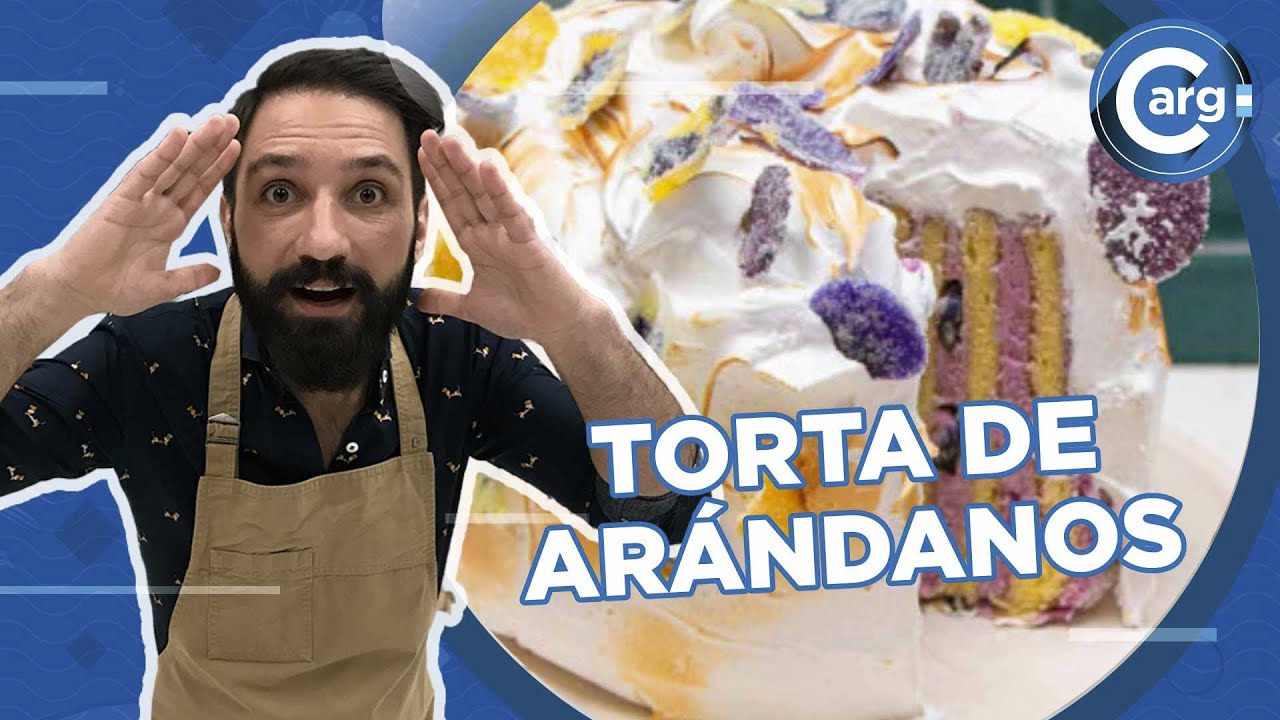 CÓMO SE HACE UNA TORTA VERTICAL DE ARÁNDANOS