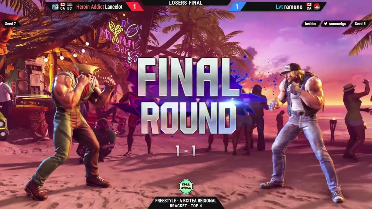 Freestyle 2026 - Lancelot (Guile) Vs. ramune (Terry) - Losers Finals - Street Fighter 6