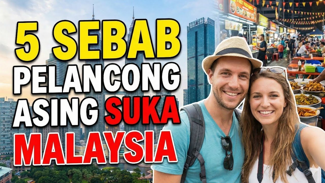 Ramai Tak Sedar, Inilah Sebab Pelancong Asing Suka Malaysia