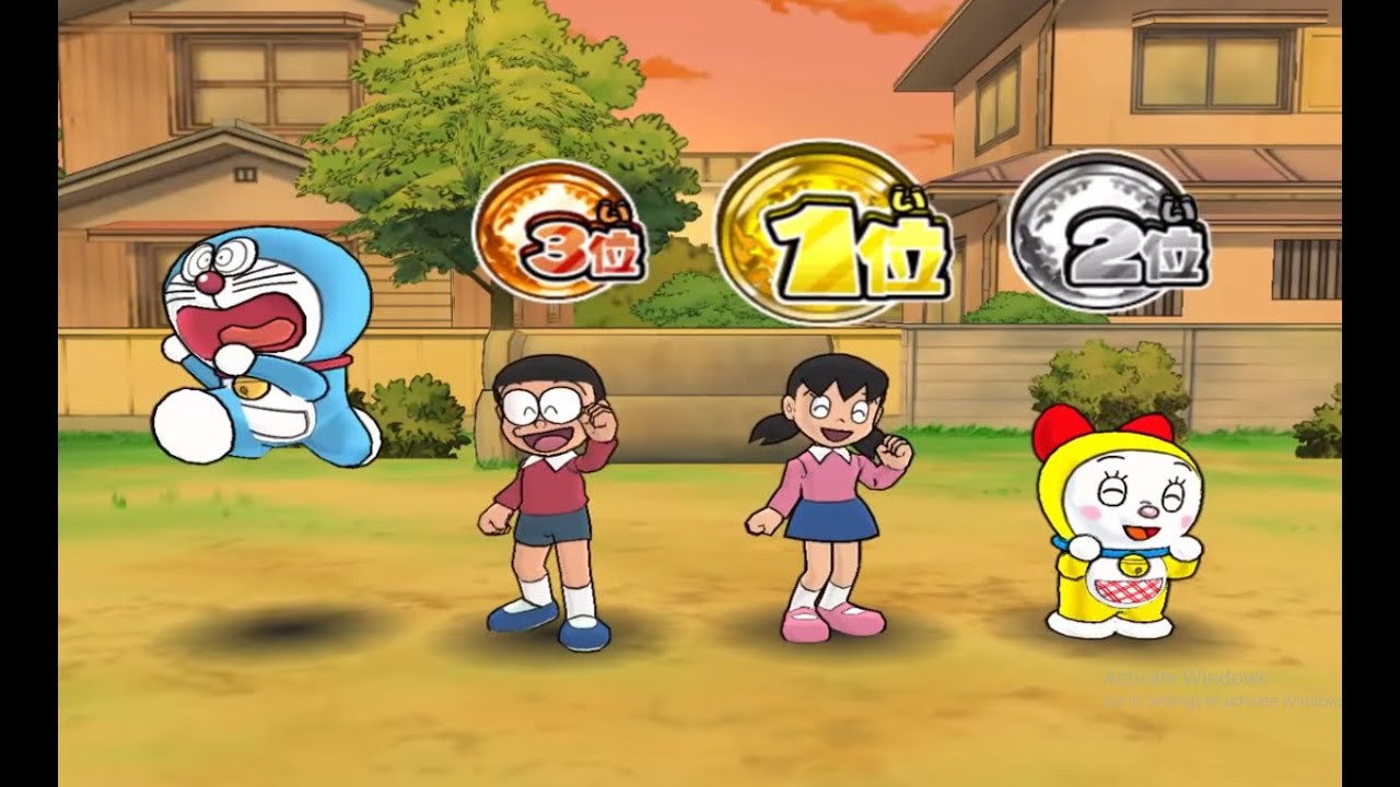 ドラえもん🆕Doraemon Wii Game #63🌈Công tắc độc tài🦝 🐻 🐼 🦘 🦡 🐨