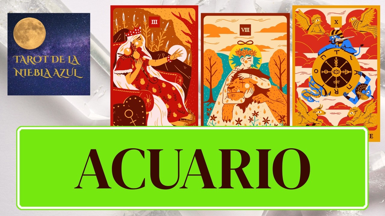 ♒ ACUARIO | LUCHAS POR TU FELICIDAD!! SACAS LO TÓXICO DE TU VIDA!