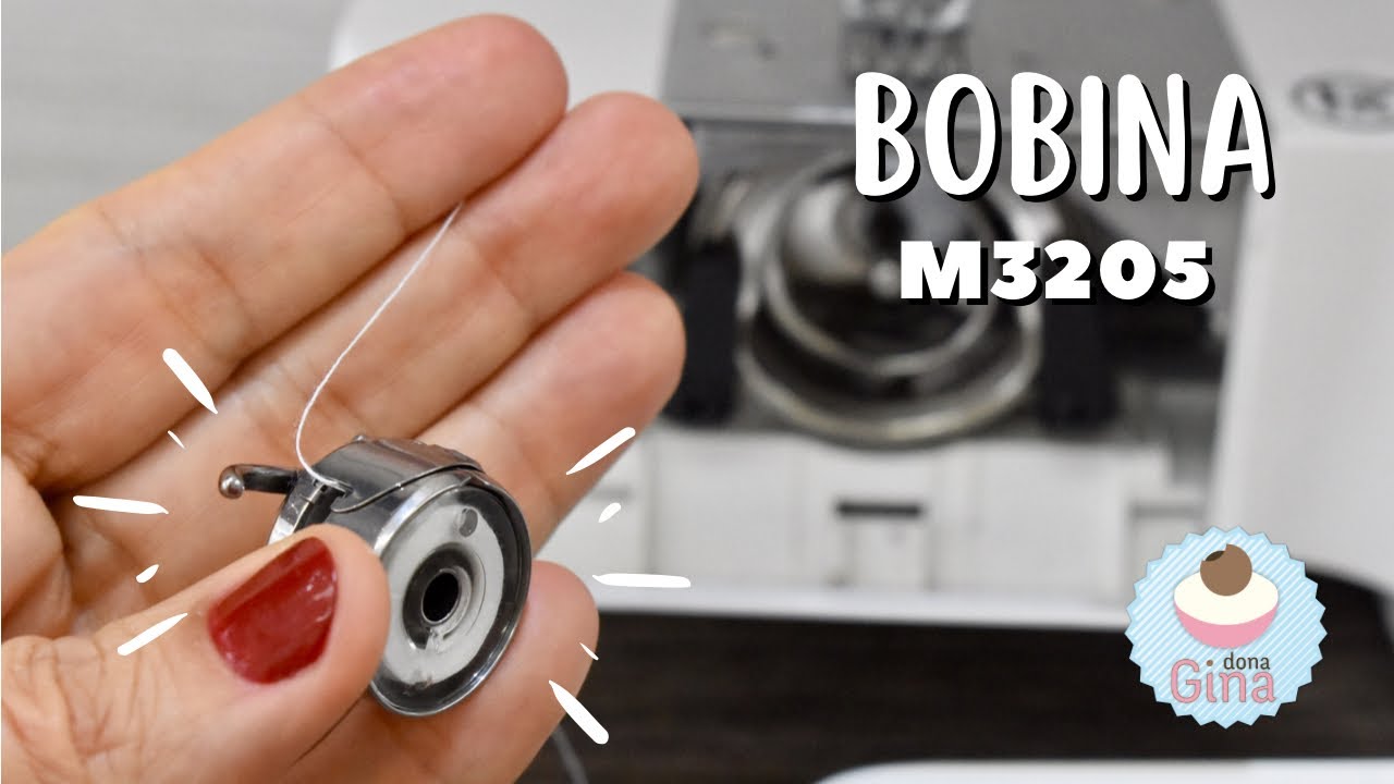 SINGER M3205 - Para INICIANTES - Aprenda a encher e usar a BOBINA - NÃO tenha mais DÚVIDAS