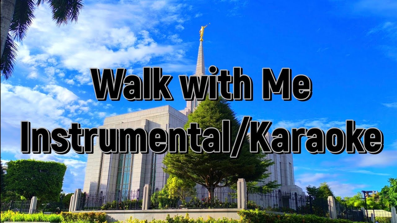 Walk with Me (karaoke/instrumental/minus 1) - Youth Theme 2026