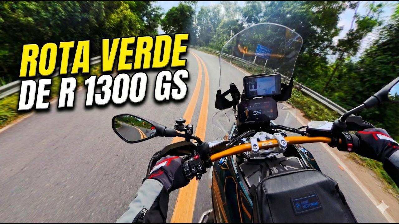 QUASE DEU RUIM! R 1300 GS NA ESTRADA