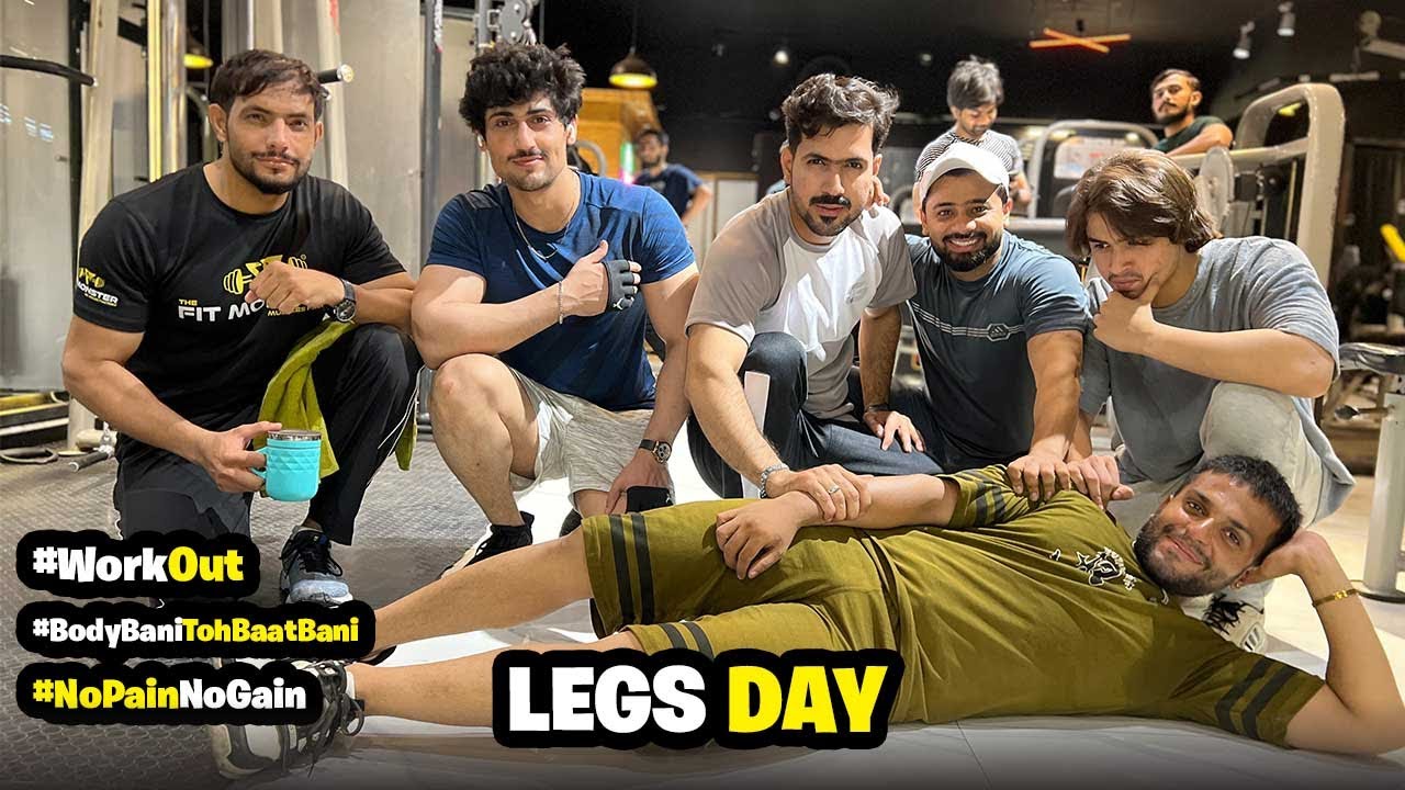 Body Bani Toh Baat Bani 😎 Legs Day 🦵🏻 | Gym Workout #motivation #gymworkout #fitness #gymvlog