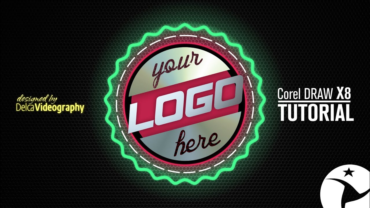 (INTERMEDIO) LOGO NEÓN COREL DRAW X7 X8 TUTORIAL