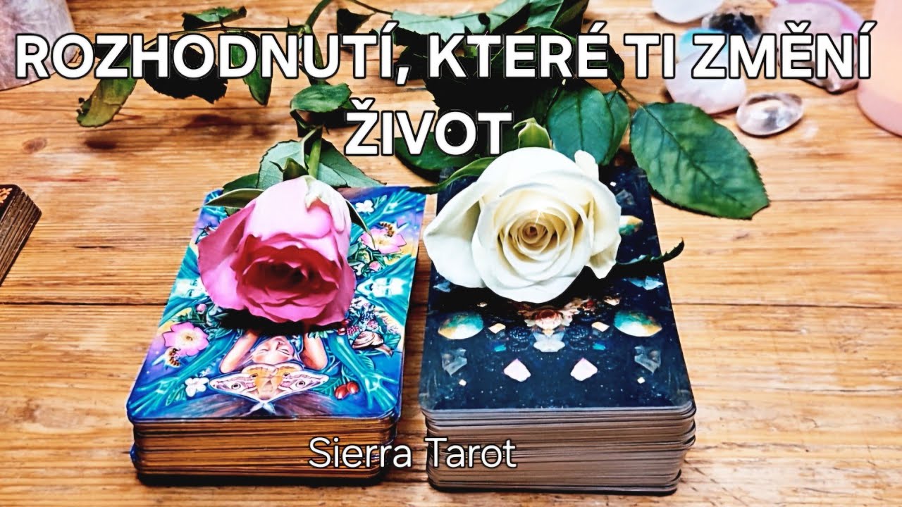 Výklad karet 🃏ROZHODNUTÍ, KTERÉ TI ZMĚNÍ ŽIVOT 🎉🙌🏻🍀🌞🩷