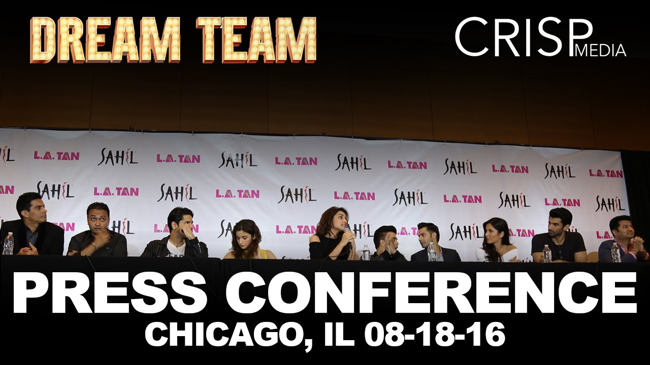 DREAM TEAM Chicago 2016 Press Meet