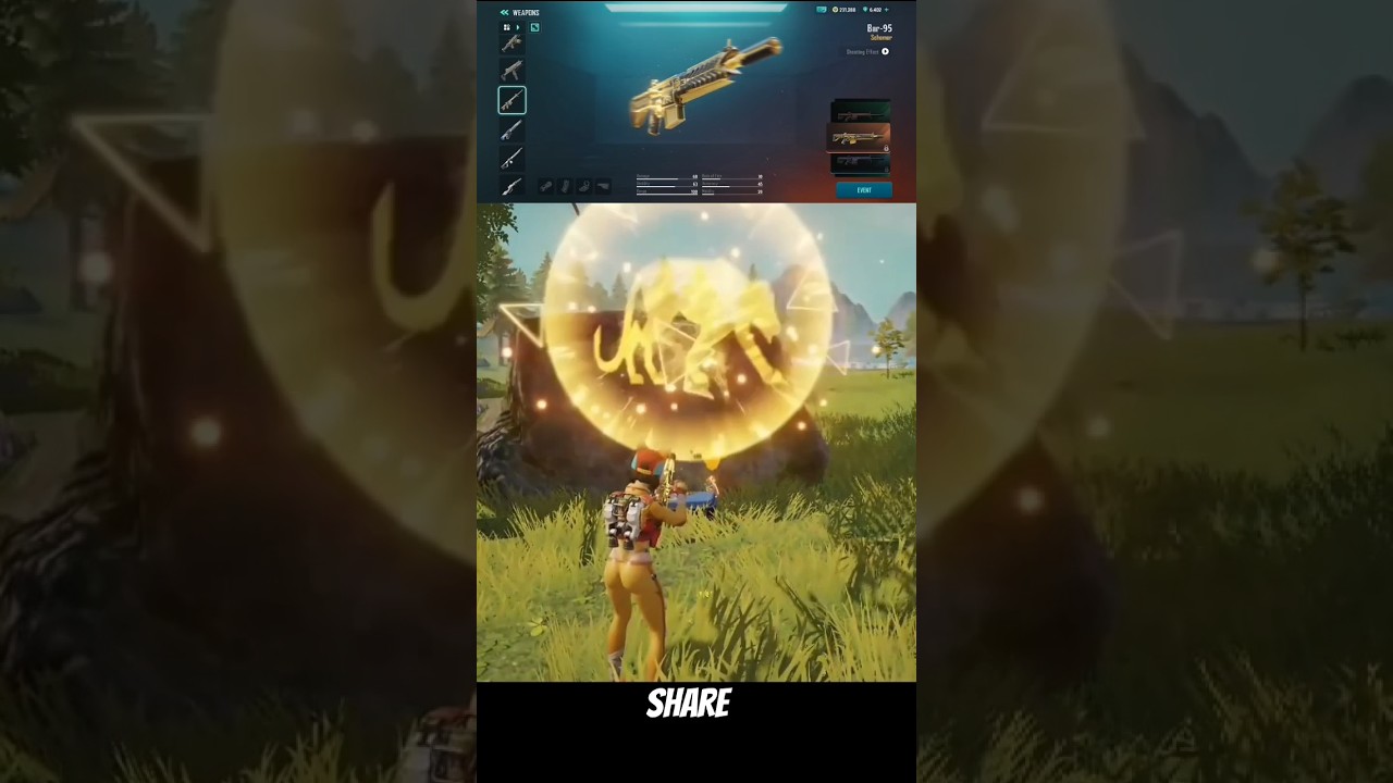 FARLIGHT 84 BAR 95 KILL EFFECT |#farlight84newupdate