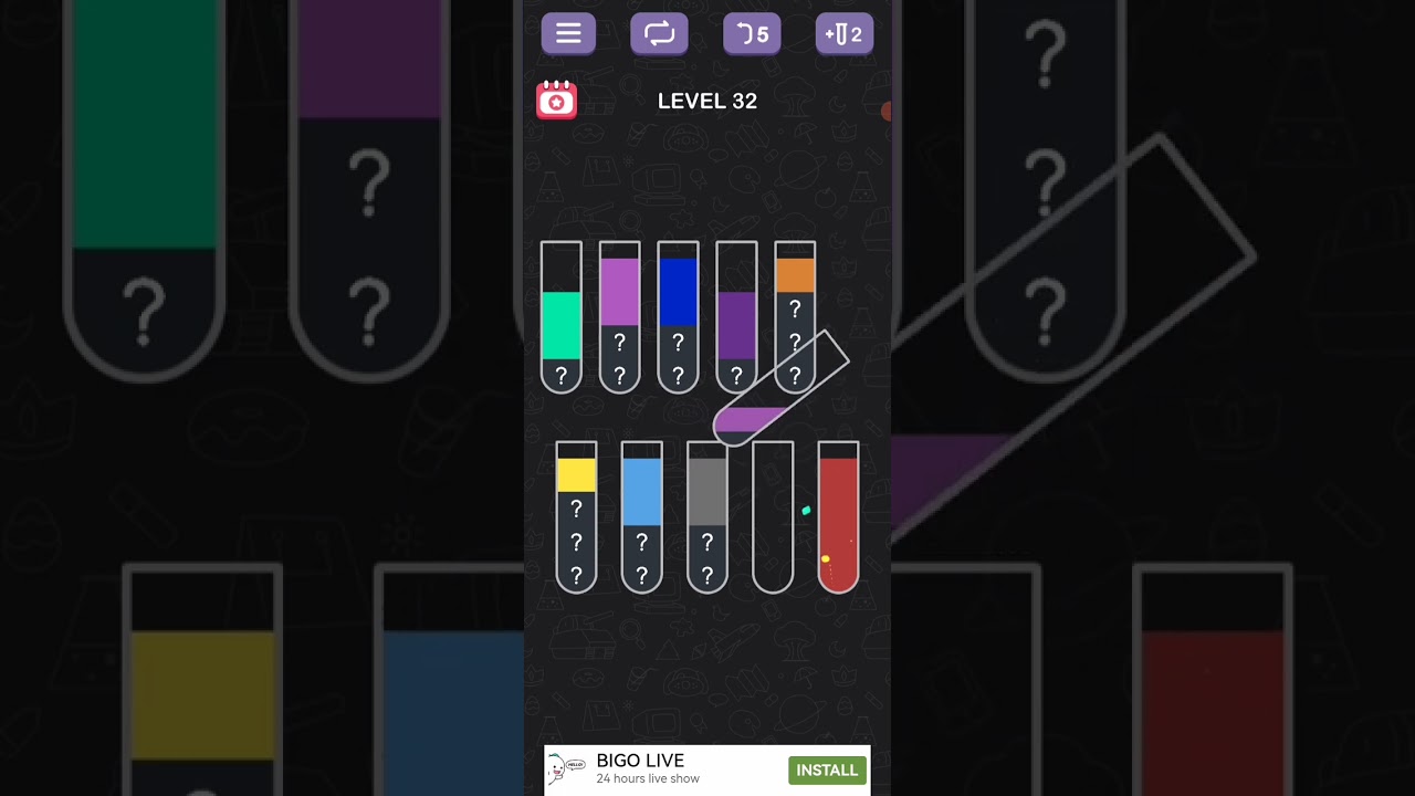 Water Sort Puzzle - Sort Color Level 32