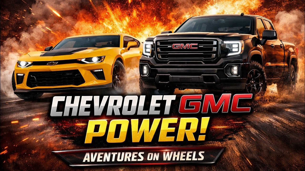 Американская мощь во всей красе! GMC и Chevrolet — главные герои выставки!! Монреальский междунар...