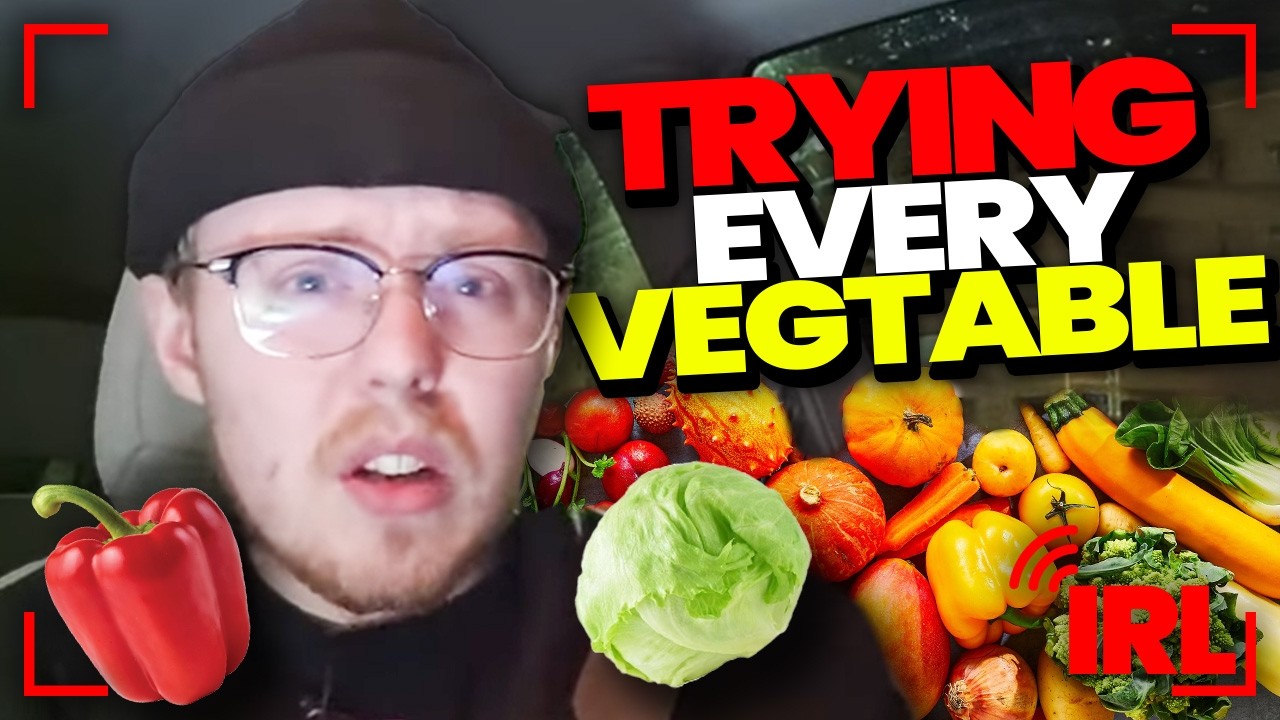 Trying Every Vegetable Ever Made (In My Car)