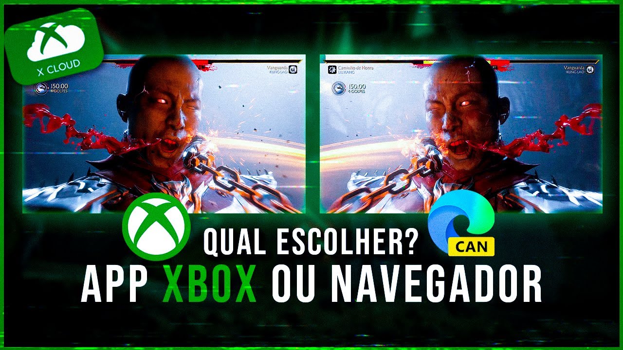 QUAL &Eacute; MELHOR PARA JOGAR NO XCLOUD? NAVEGADOR OU APP DO XBOX (ATUALIZADO) | 2024