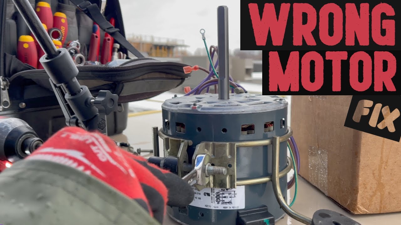 HVACR: Rooftop Blower Motor Replacement | Rtu Blower Motor