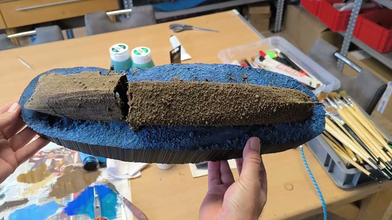 SS Levanzo wreck model