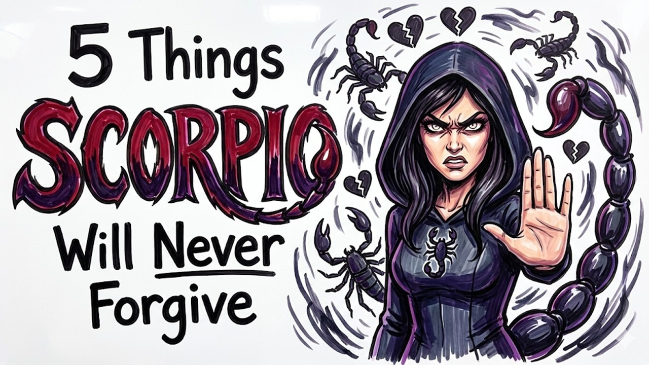 5 Things Scorpio Will Never Forgive