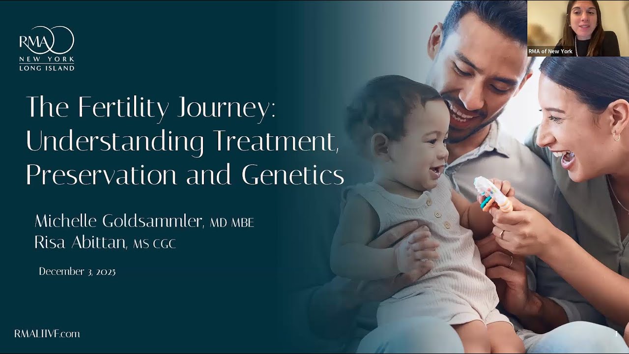 Fertility Preservation Featuring RMANY Long Island's Dr. Michelle Goldsammler and Risa Abittan, CGC