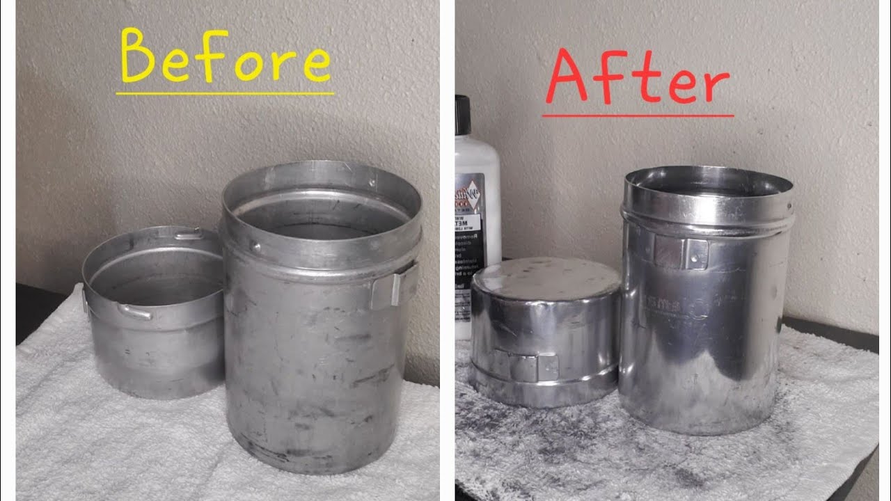 1946 Coleman 530 G.I. Pocket Stove canister. How to Polish the aluminum Canister.