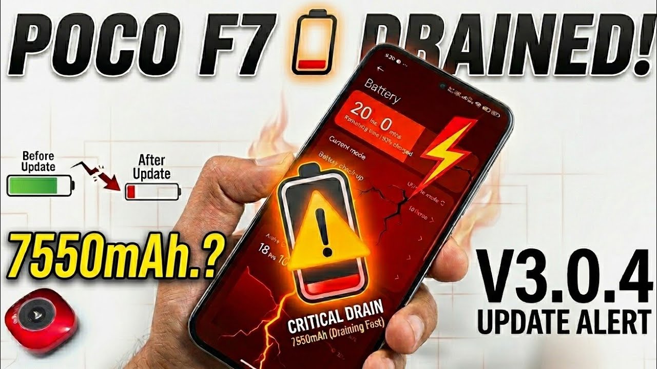 Проблемы с батареей POCO F7 после обновления. ОБЯЗАТЕЛЬНО ПОСМОТРИТЕ! 🤯🚀🚀🔥🔥 #pocof7