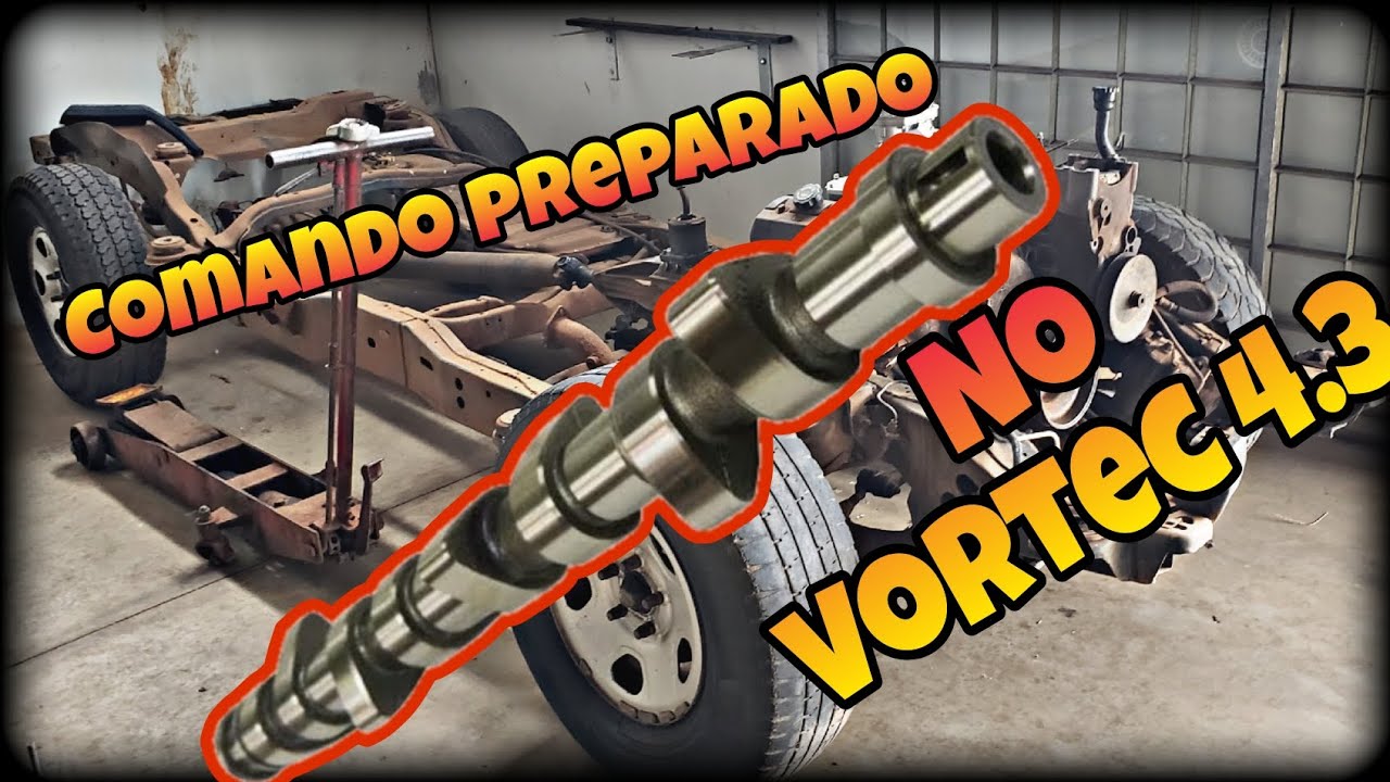 Comando Preparado para coletor 4.3 vortec V6