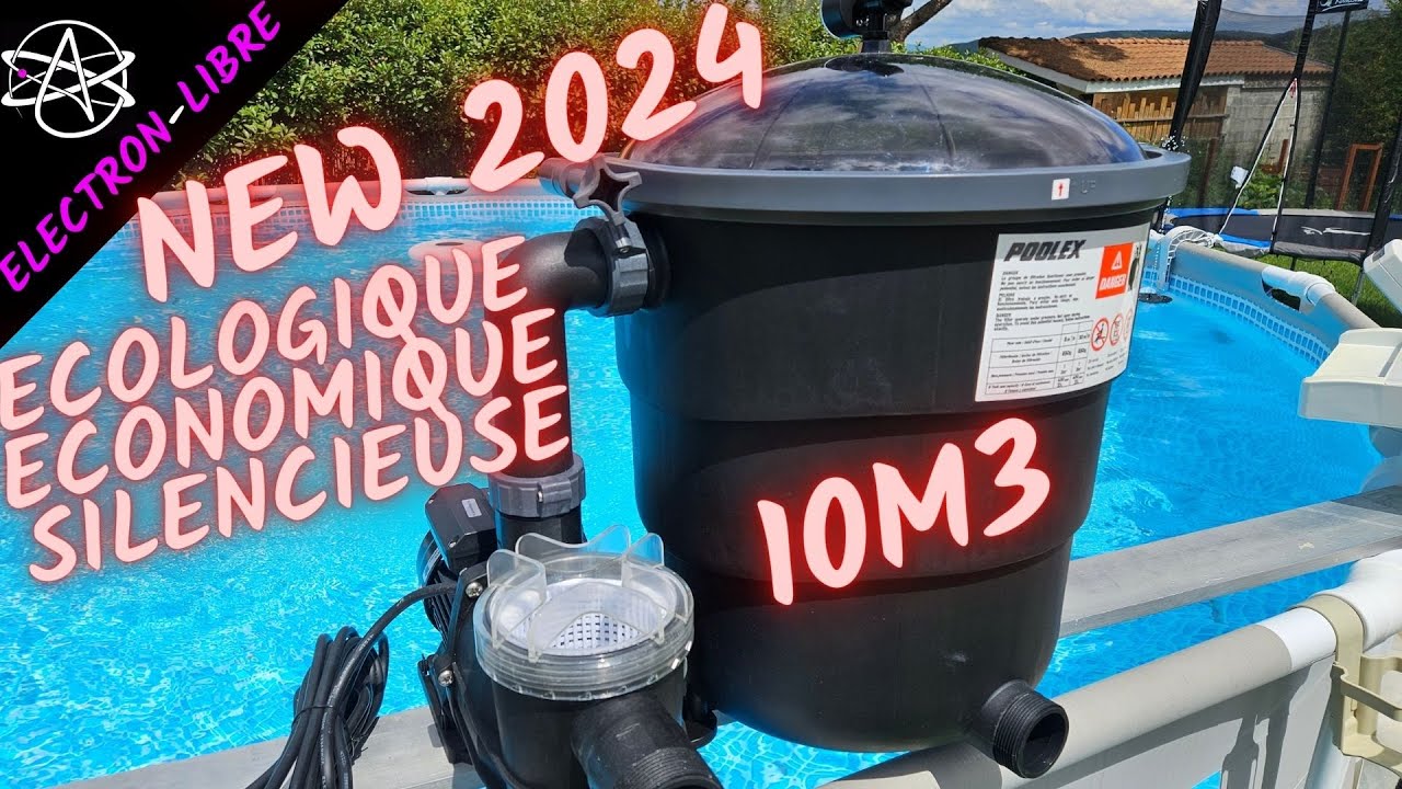 GROUPE DE FILTRATION 10m³/h BASSE PRESSION