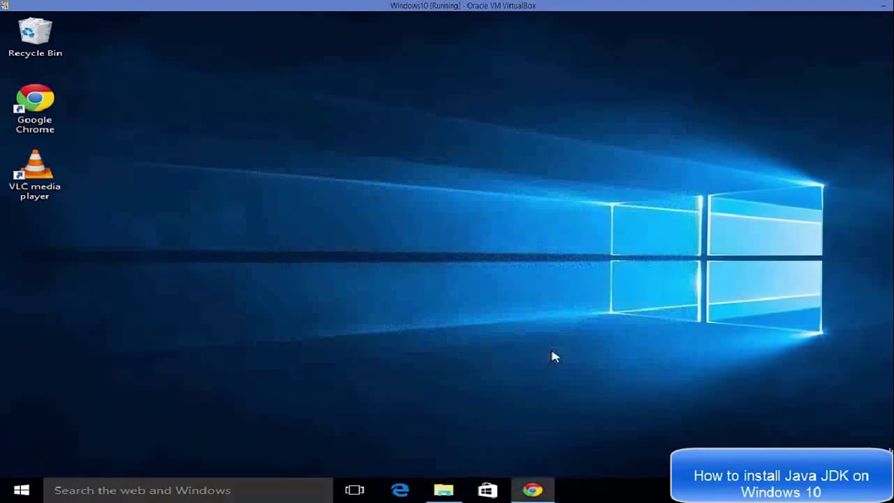 How to Install Java JDK on Windows 10  with JAVA HOME