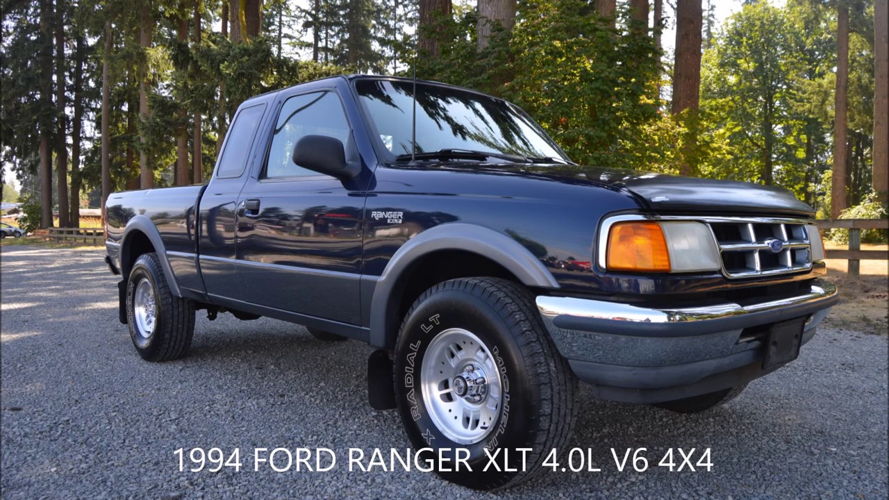 1994 FORD RANGER XLT EXT CAB 4.0L V6 4X4 AUTOMATIC 140K MILES