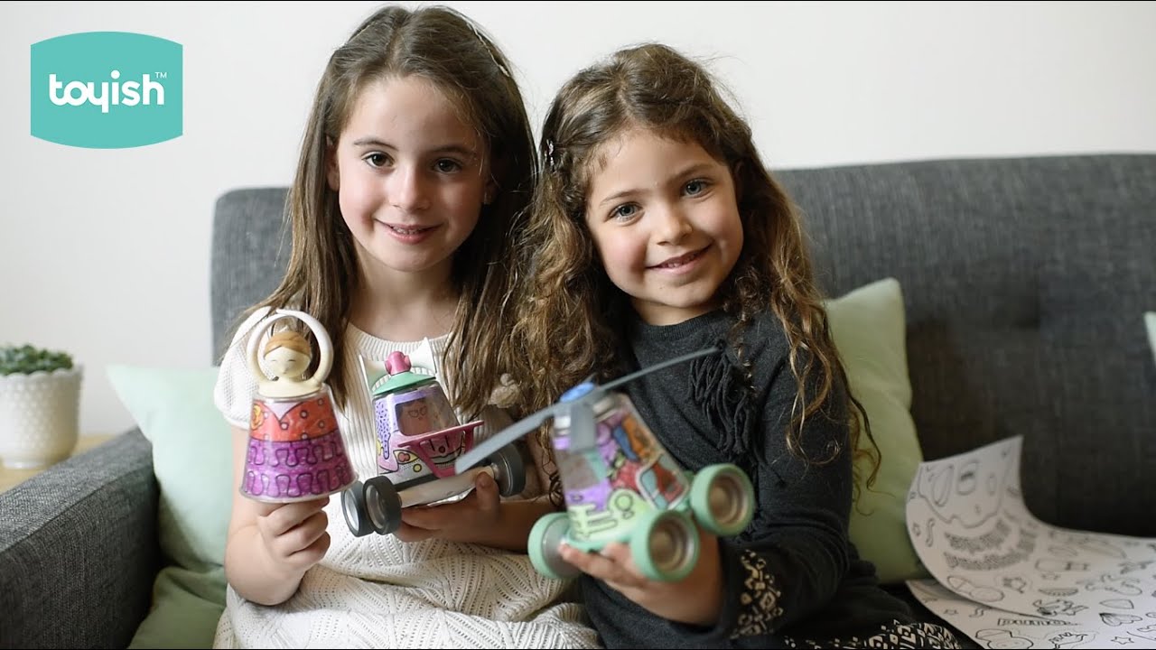 TOYISH&trade; - Customizable Toys to Boost Kids' Creativity