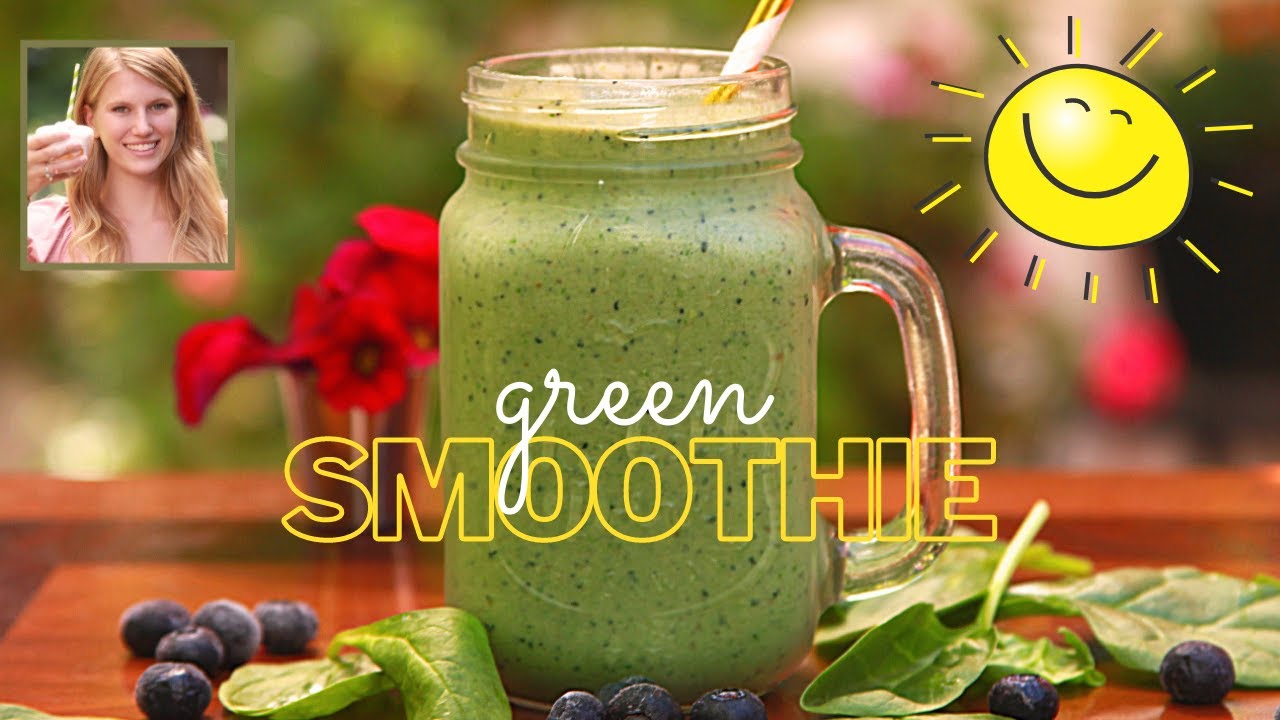 Peanut butter Blueberry Smoothie | Healthy Meal Replacement | Green Smoothie Recipe