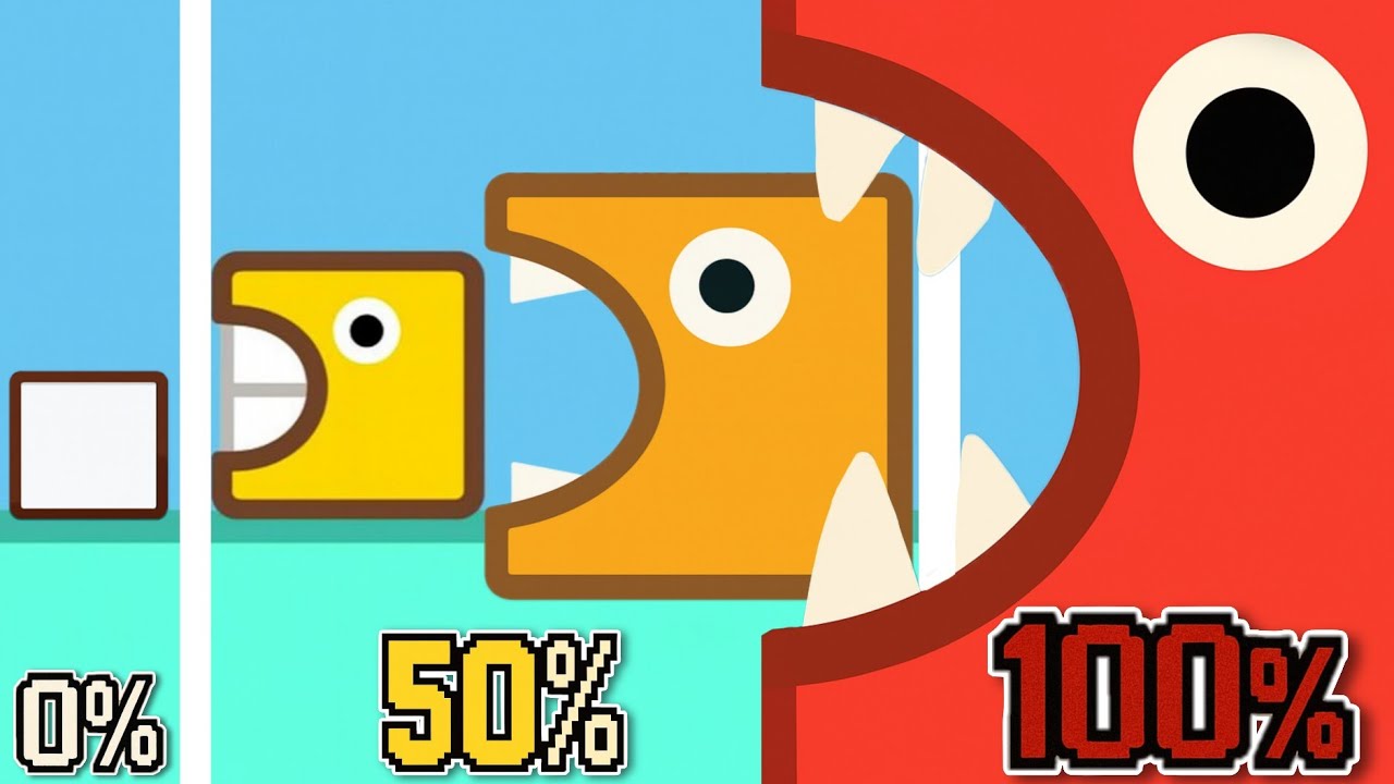 Aku Makan 100% Kotak di Level Eaten