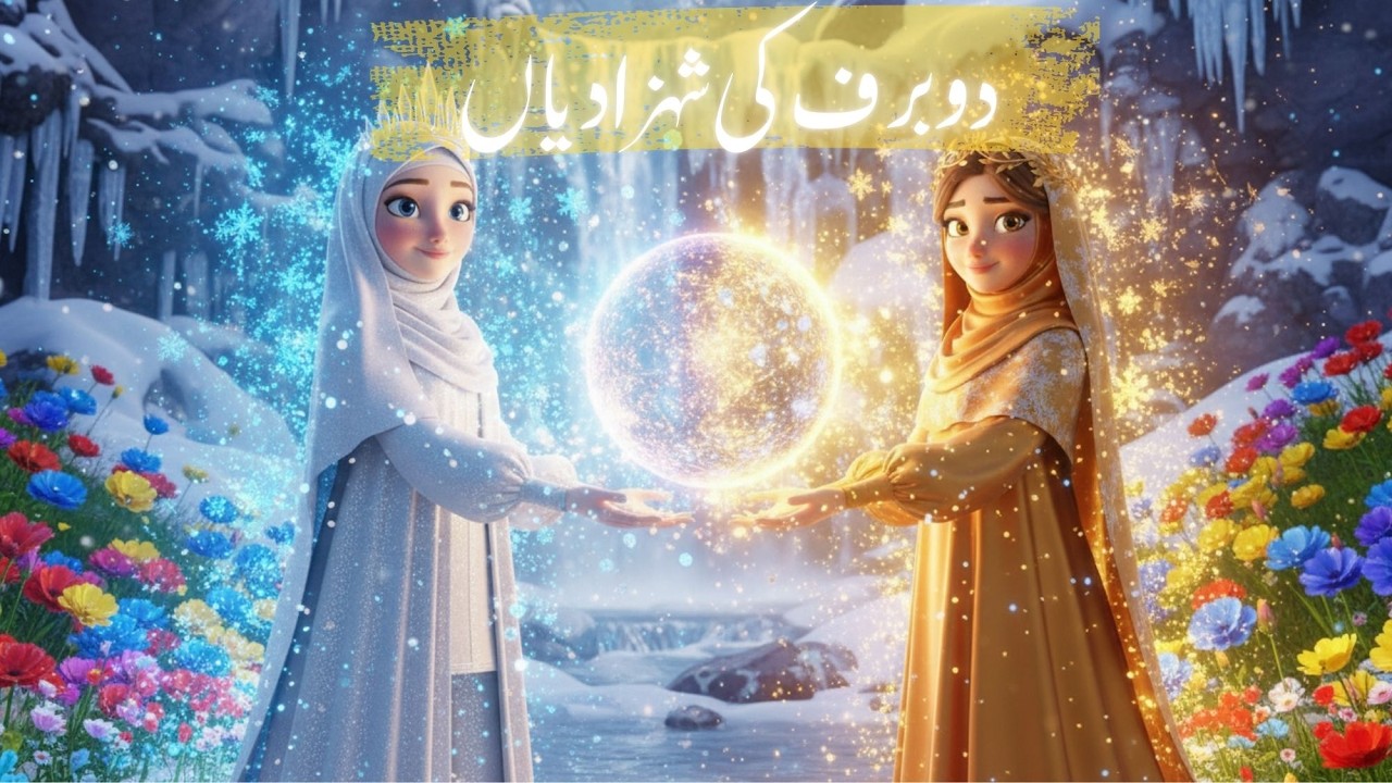 Do Barf Ki Shahzadiyan | Magical Fairy Tale in Hindi/Urdu | kids story | kahani  wonderly tales kids