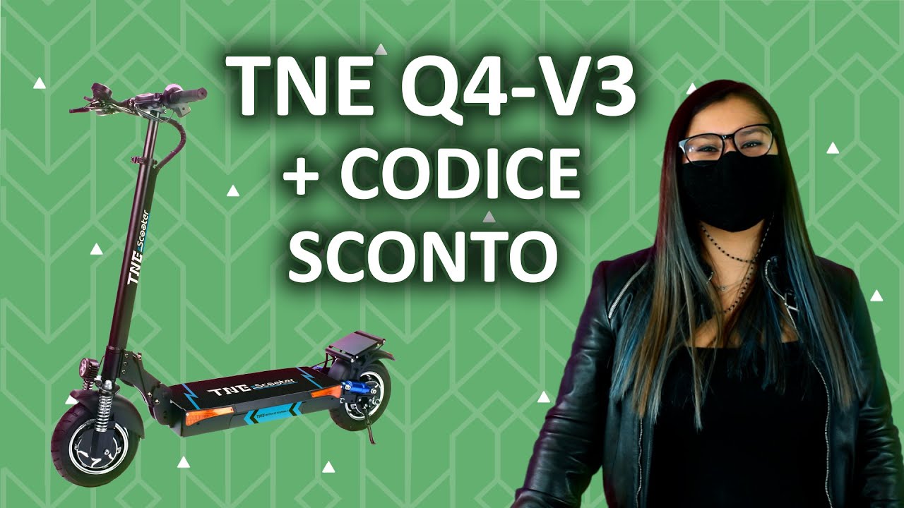 TNE Q4-V3 PLUS | Unboxing + Codice Sconto | Monopattino Elettrico 2000W, 23/25 Ah