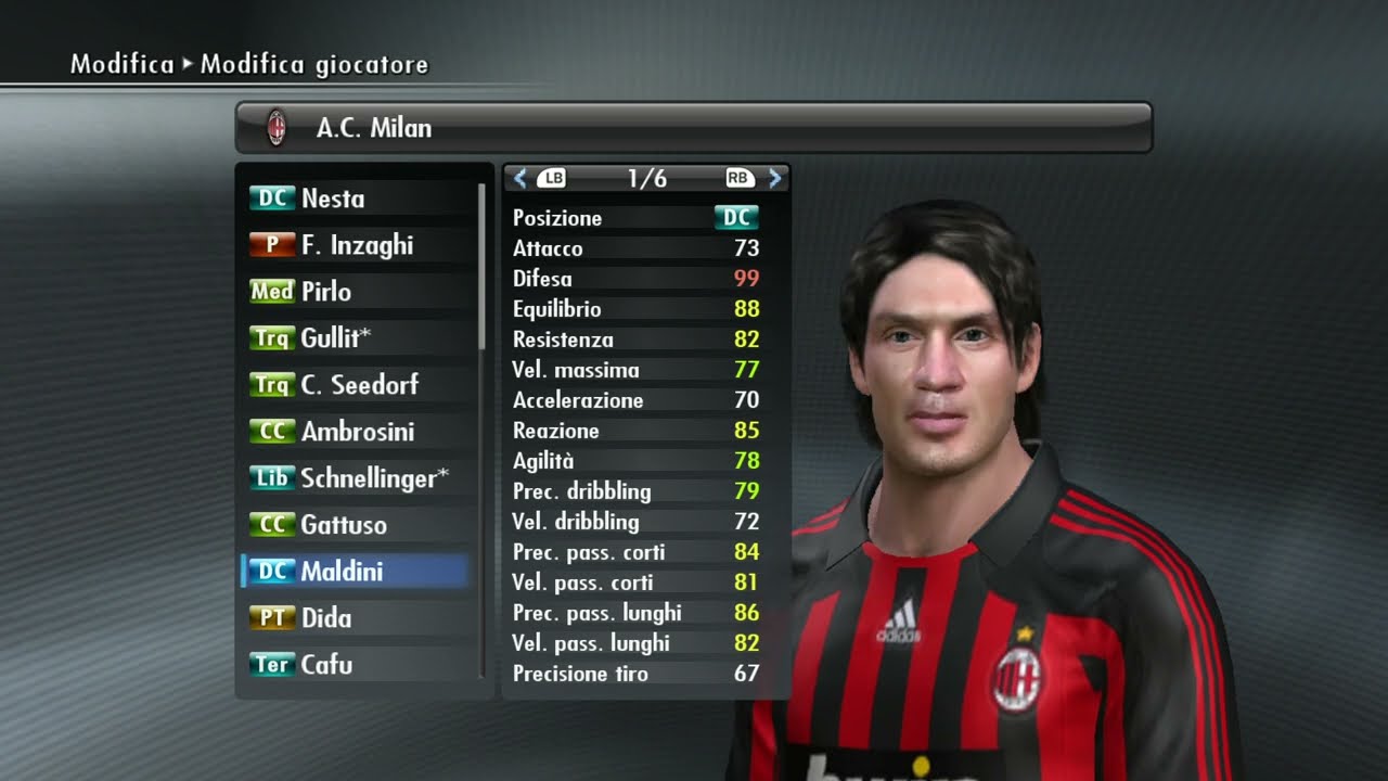 * Classic Milan * [PES 2008]