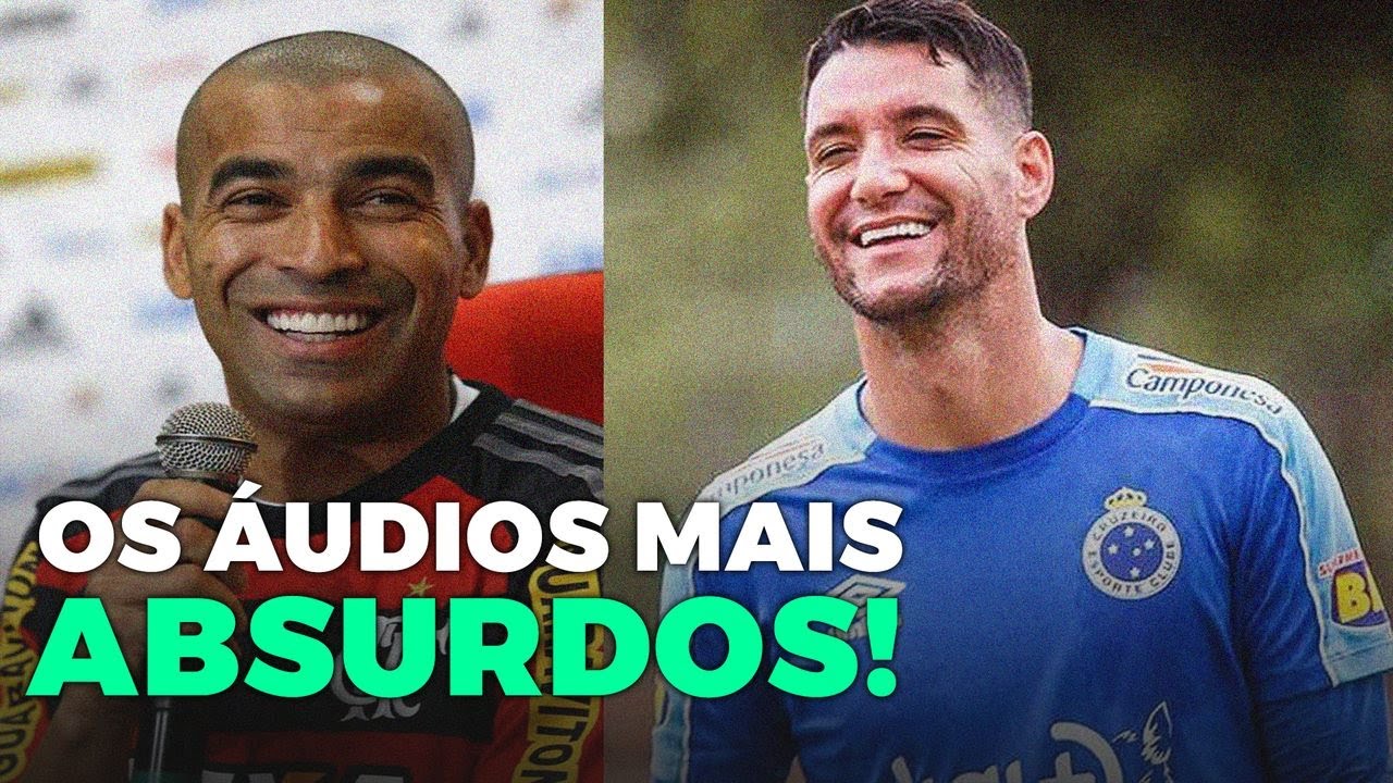 OS ÁUDIOS VAZADOS MAIS ABSURDOS DO FUTEBOL!