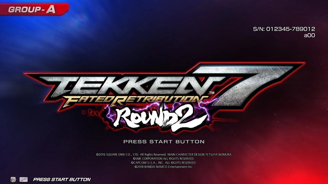 Tekken 7: Fated Retribution - Round 2 (Namco System ES3) - Kazuya Mishima/Devil Jin 4K 60FPS