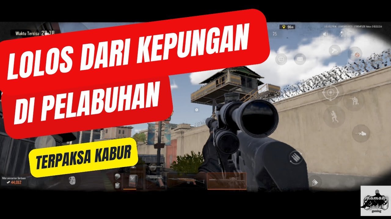 Arena Breakout: Misi Bunuh Diri di Pelabuhan| #gameplay #arenabreakout