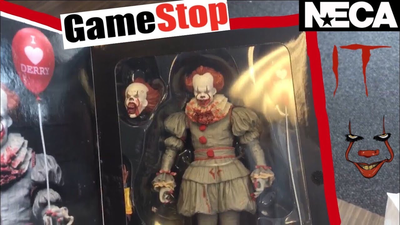 TOY HUNTING FOR NECA GAME STOP EXPENSIVE PENNYWISE (IT)
