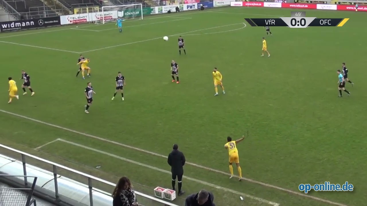 VfR Aalen - Kickers Offenbach: Höhepunkte und Stimmen zum Spiel