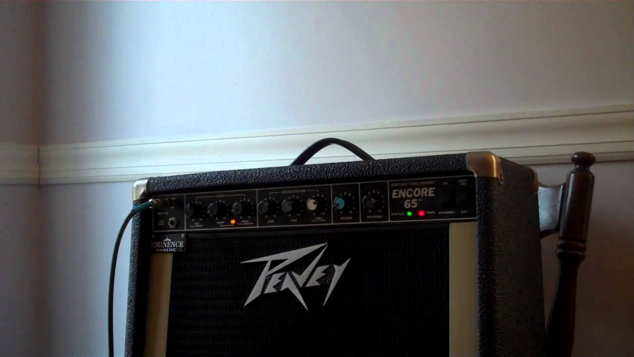 Peavey Encore 65 Review , Les Paul, Rewind Electric Pickups.