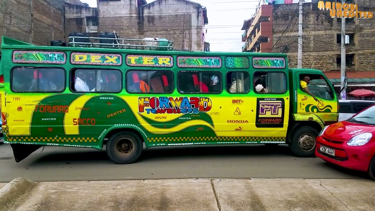 Blatant Traffic Violation on Kenyan Roads by Motorists, Manyanja Road, Nairobi