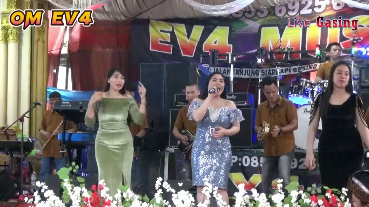 Part.1 OM EV 4 MUSIC // Gasing Laut // Mona & Anum Full Lagu-Lagu Seru !