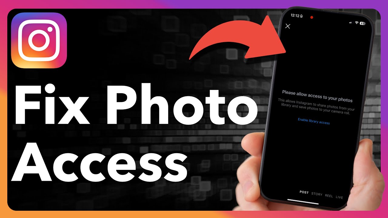 How To Fix Instagram Photo Access Not Working On iPhone