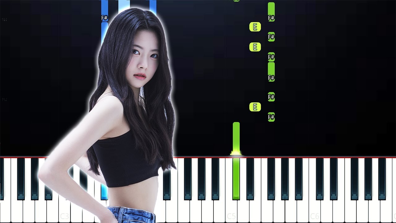 LE SSERAFIM - Sour Grapes (Piano Tutorial)