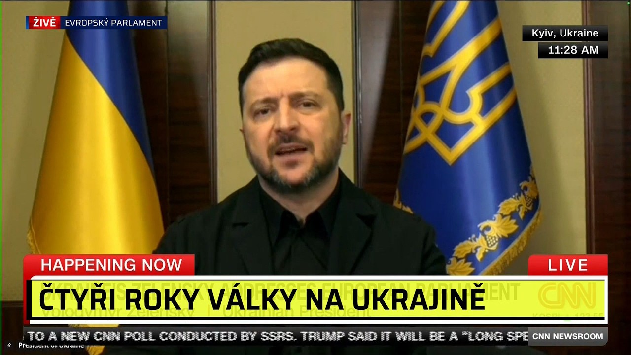Zelenskyj: Kdo podporuje Putina, volí válku. Potřebujeme odhodlání jako na začátku