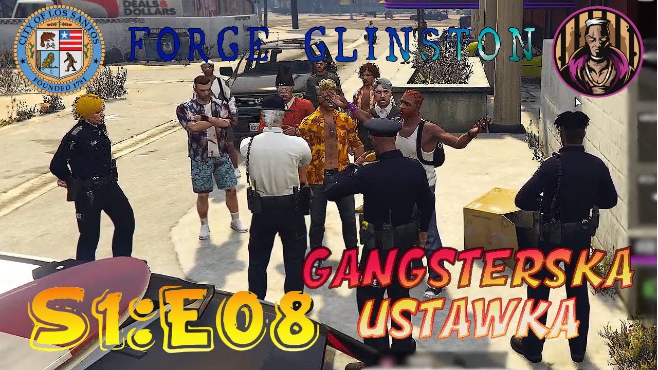 FORGE GLINSTON -  L.O.G | S1:E08 | PELCU | GTA RP | REALMRP | LSPD |