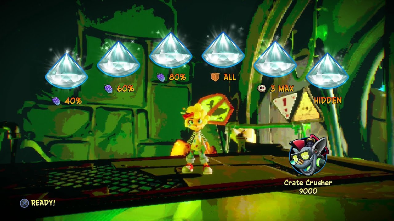 Crash Bandicoot 4 - 106% Walkthrough, Part 142: Nitro Processing (N. Verted, All Gems)