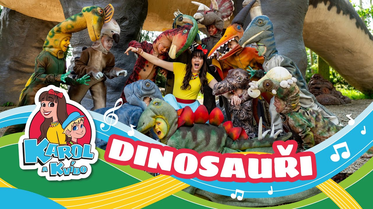 Karol a Kvído - DINOSAUŘI - písničky pro děti