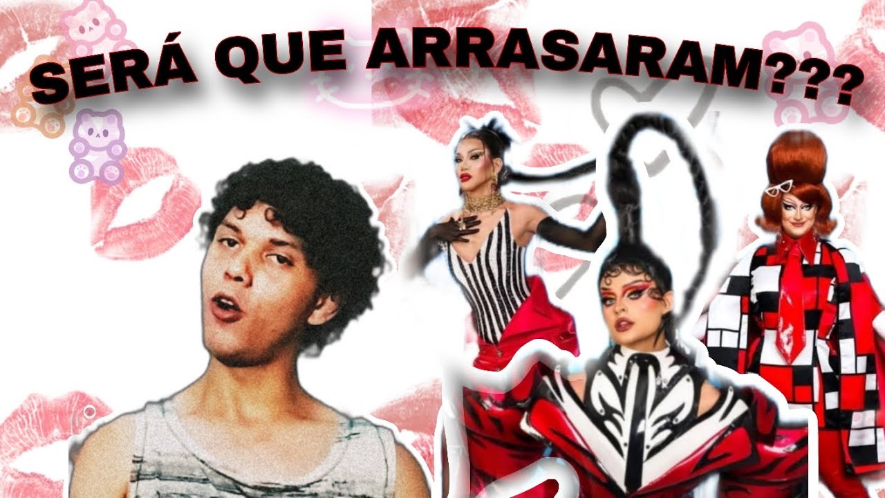 ANALISANDO O GLOW UP DOS PROMO LOOKS🤵🏻‍♀️💋 RUPAUL'S DRAG RACE UK VS THE WORLD🌍 (RESENHA)