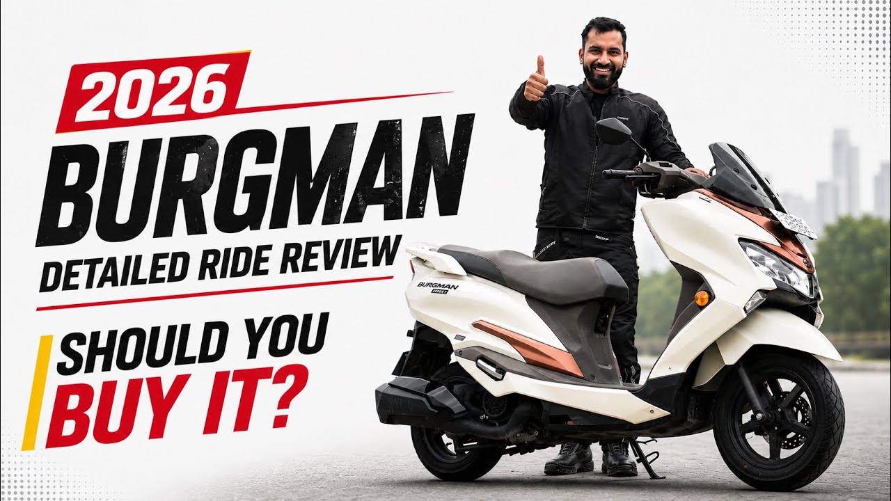 Suzuki Burgman 2026: подробный обзор поездки, стоит ли покупать сейчас?